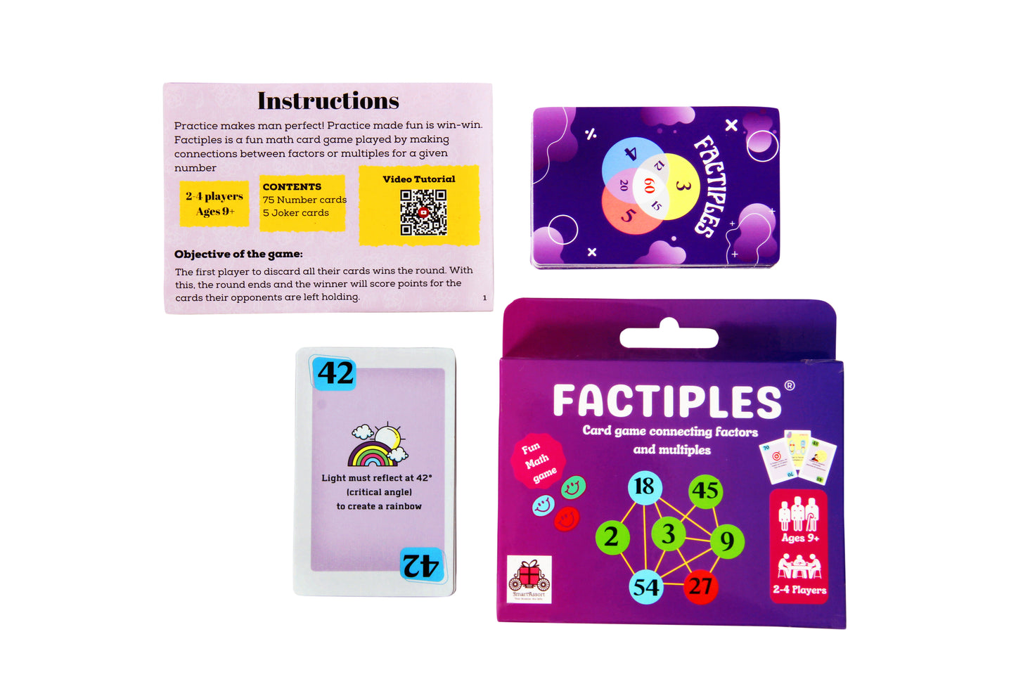 Factiples educational card game